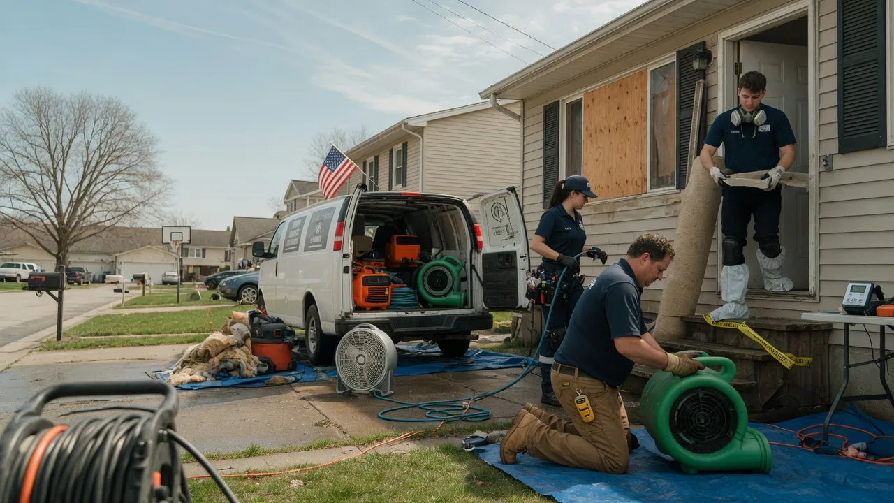 Water Damage Restoration in Fredericksburg, TX near me